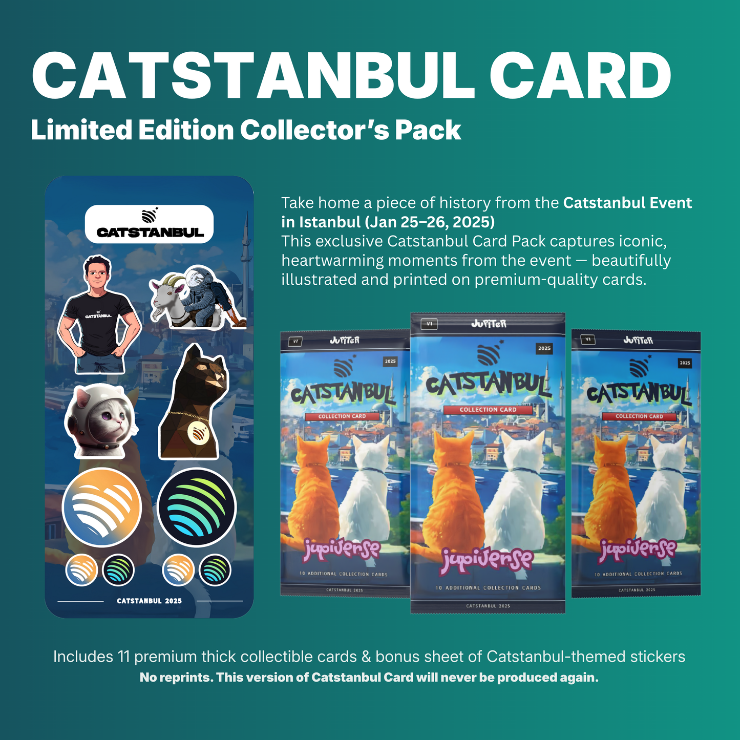 Catstanbul Card – Limited Edition Collector’s Pack